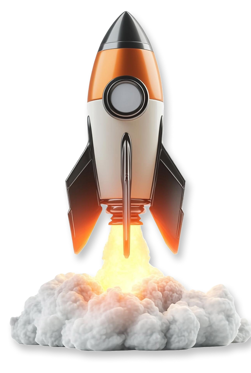 Rocket taking off